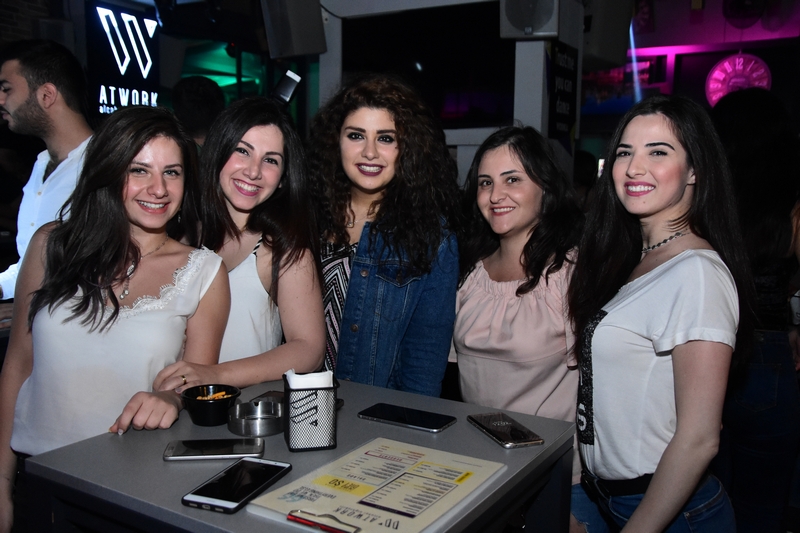 AT Work Beirut on Saturday Night